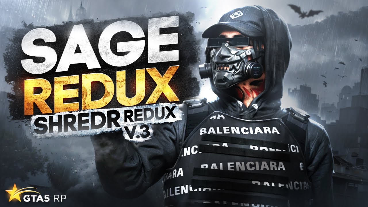 САМЫЙ ДЕПРЕССИВНЫЙ и МРАЧНЫЙ РЕДУКС | SAGE REDUX (SHREDR V.3) | ULTRA FPS BUST | GTA 5 RP