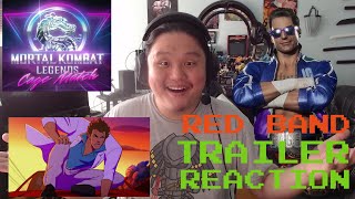 JOHNNY CAGE MOVIE Mortal Kombat Legends: Cage Match Official Red Band Trailer (REACTION)