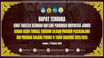 Yudisium Lulusan Program Pascasarjana dan Sarjana Periode IV Tahun Akademik 2025/2026