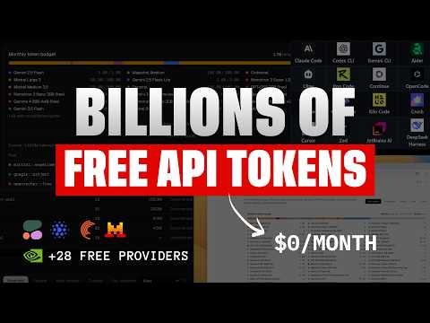 Billions of Free LLM Tokens Are Now Up for Grabs (FreeLLMAPI)