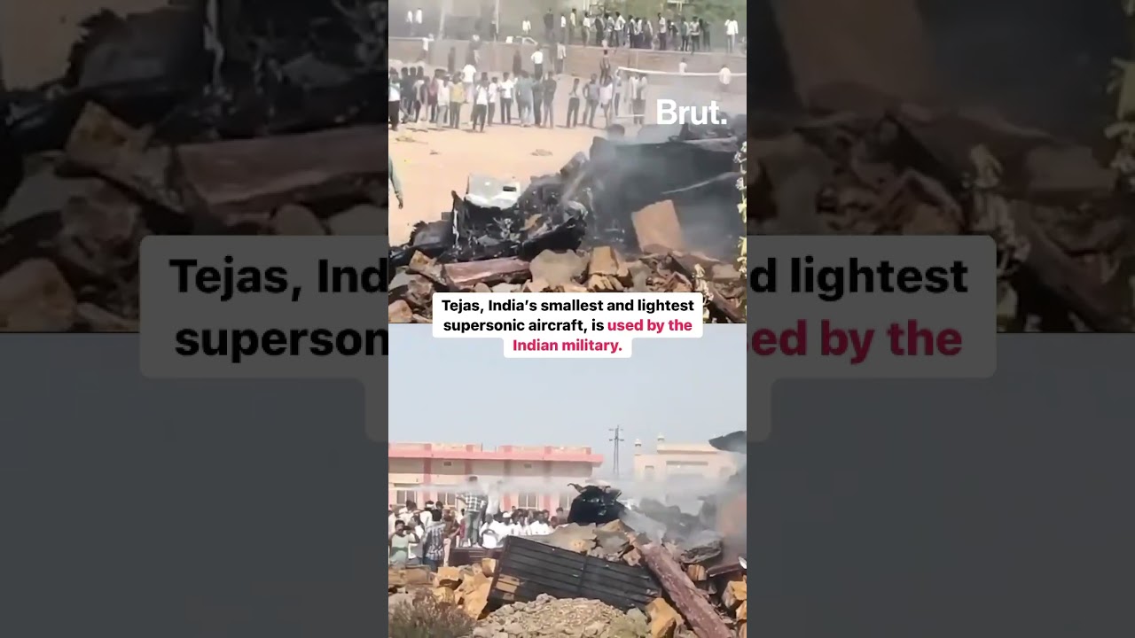 Tejas fighter jet crashed for the first time in 23 years in Rajasthan's Jaisalmer.