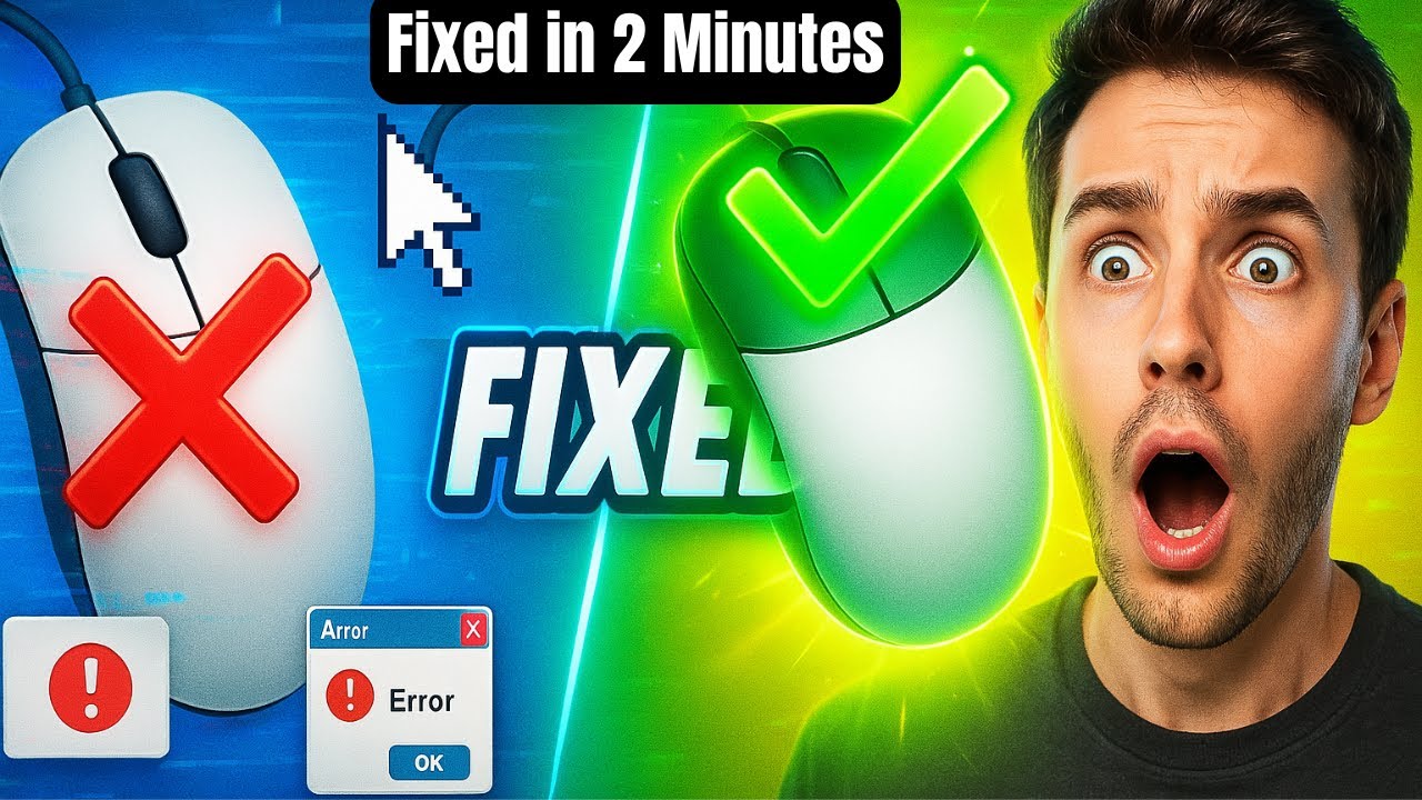 How To Fix Mouse Not Working In Windows 11 & 10 ( FULL GUIDE ) - YouTube