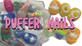 🎀3D PUFFER NAIL ART TREND🎀 LETS TRY IT TOGETHER😳