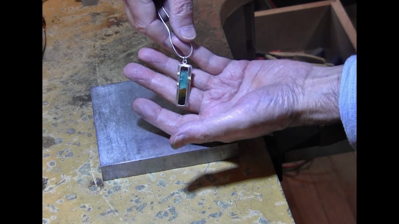 Opalized Wood Pendant Jewelry Tutorial