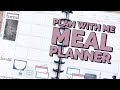 How I Decorate My Meal Planner [The Happy Planner]