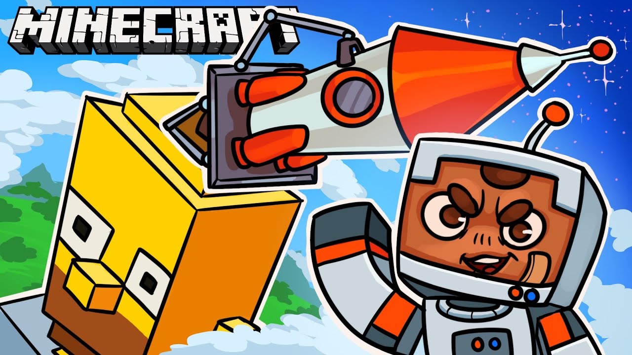 TO THE MOON! Minecraft Space X-tra Special