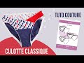 Coudre la culotte classique crocus  tuto couture