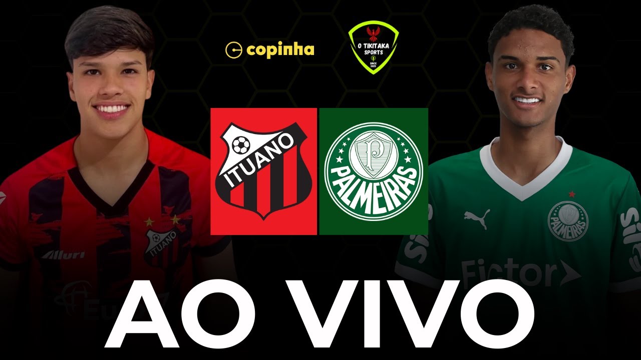 ITUANO 1x3 PALMEIRAS | OITAVAS DE FINAL DA COPINHA - 17/01/2026