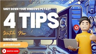 Can You Shutdown Windows in 10 Seconds with These PRO Tips
