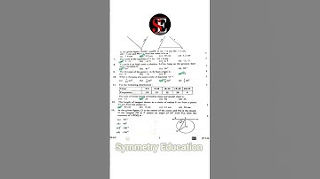 Q.P code 30/4/2 Set-2 Answer key mathematics class 10th.Board exam paper 2022-23.Symmetry Education.