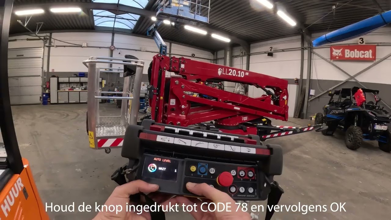 Hinowa LL20.10 Visuele handleiding