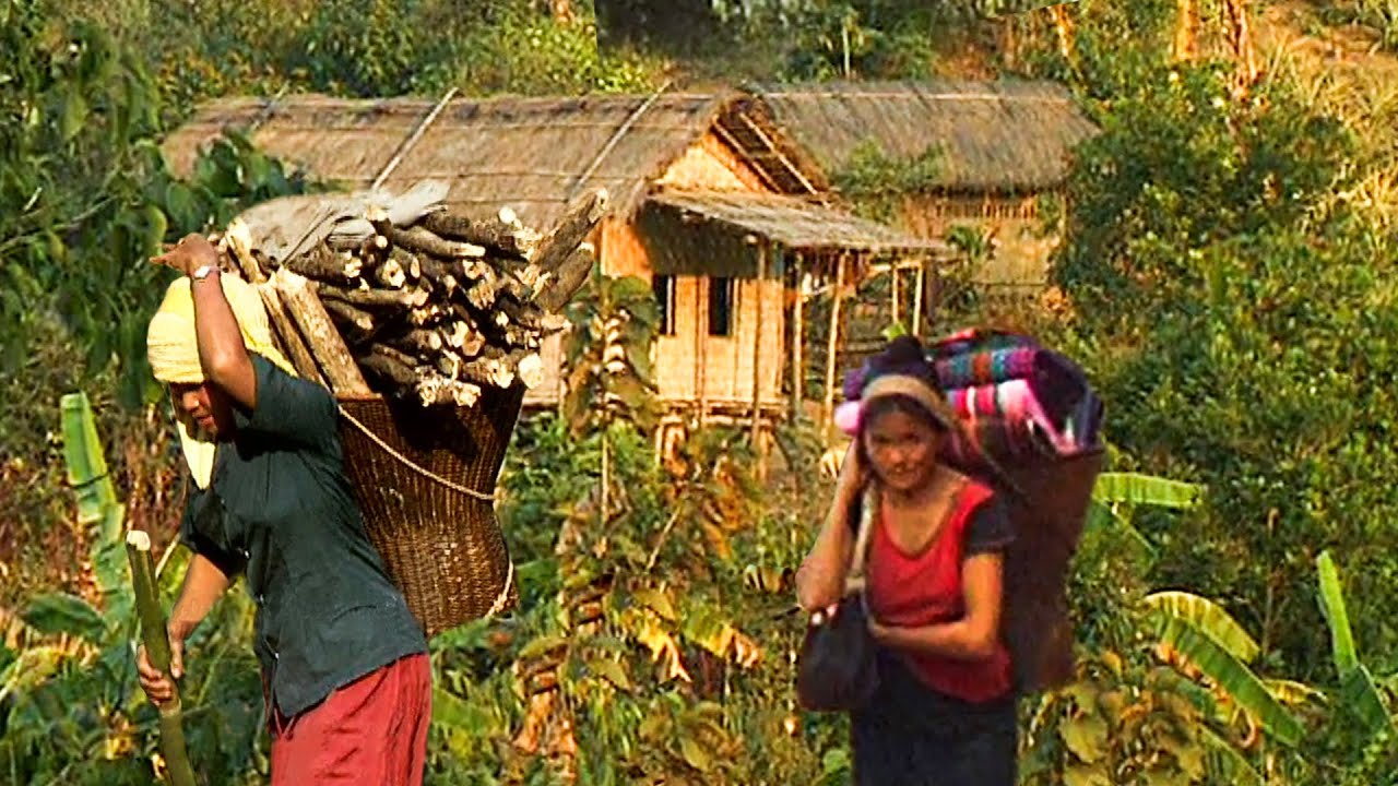 বান্দরবানে বম আদিবাসী জীবন