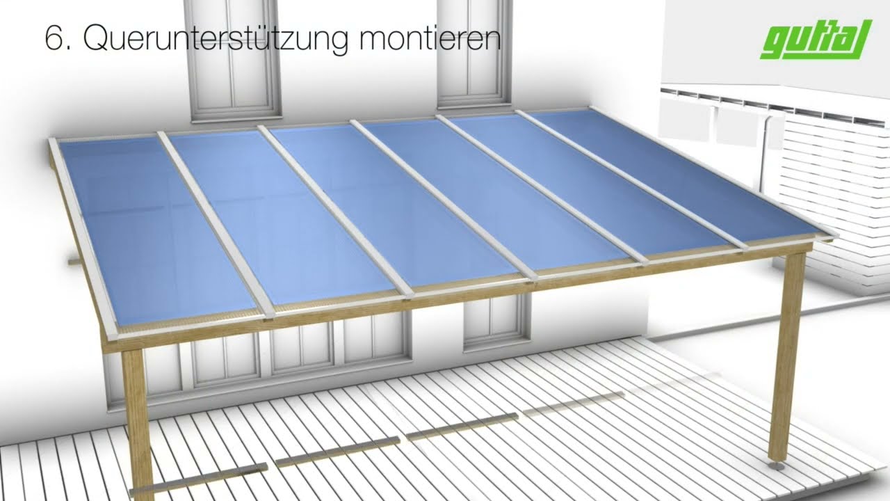 Ugradnja Lexan ploča 16mm - montaža s Gutta spojnim alu profilima