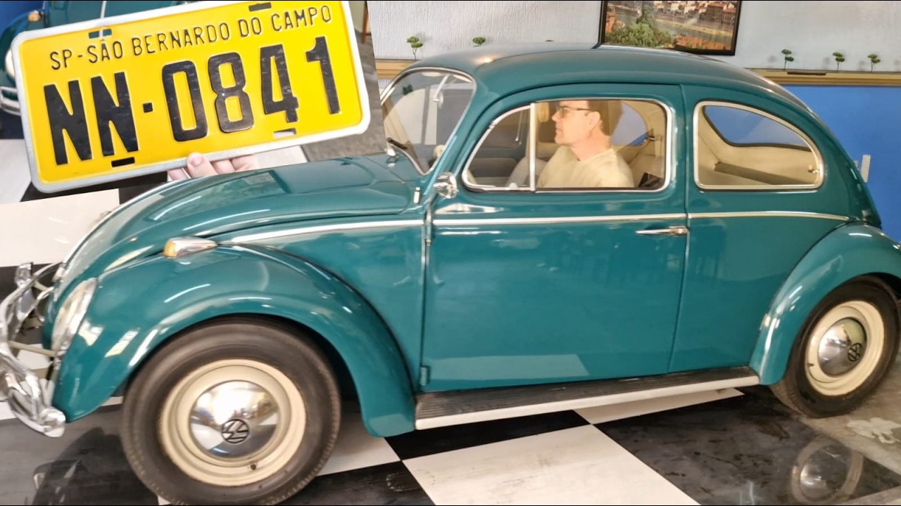 ESSE FUSCA 1965 ATRAVESSOU 3 GERAÇÕES!