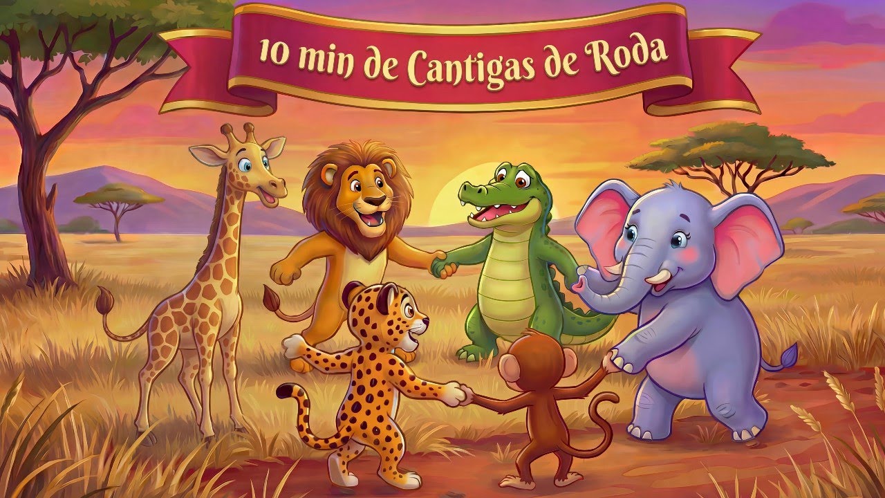 10 MIN MELHORES CANTIGAS DE RODA | DUDU ZOO