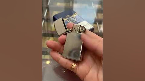 Zippo slim 1974 bấc bột vỏ ruột trùng năm 550k 0934359761