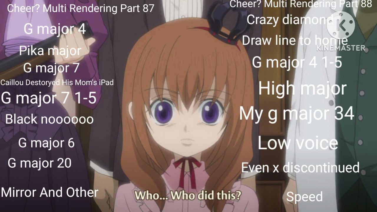 Cheer? Multi rendering part 87 Cheer? Multi rendering Part 88