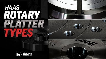 Haas Rotary Platter Types PLUS the HRT160, TRT160, HRT210, and TRT210. Haas Automation, Inc.