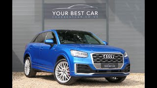 Audi Q2 1.4 TFSI CoD S line - WALK AROUND VIDEO REVIEW | 4K