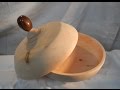 drechseln einer Zirben Brotbox, woodturning a  bread Box DIY