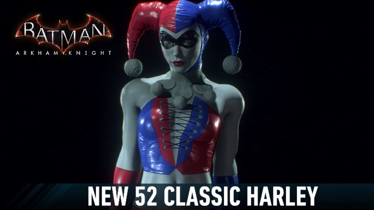 SKIN; Batman; Arkham Knight; New 52 Classic Harley - YouTube