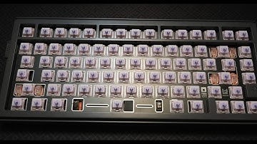 Jelly Epoch Konpeitous with FR4 plate sound test