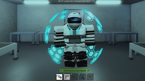 Roblox SCP M.T.F Lambda-5 Heavy Operator (Avatar Build)