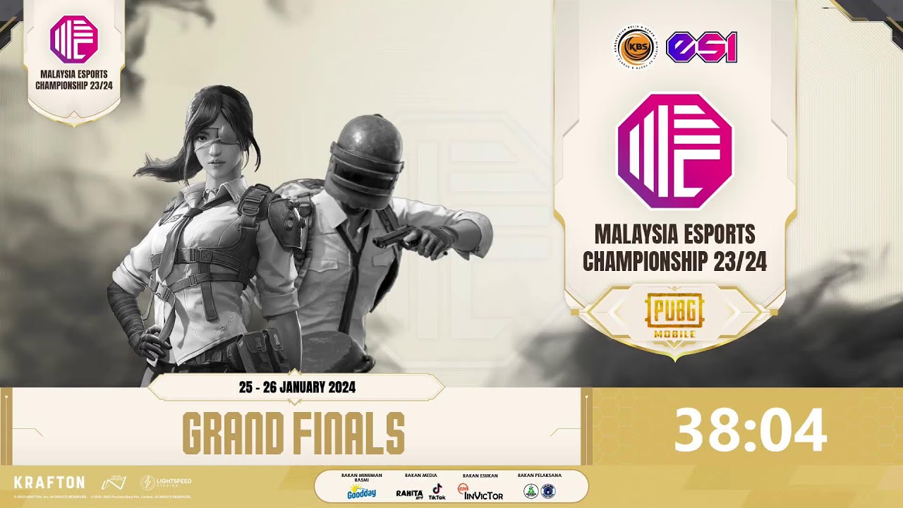 SIARAN LANGSUNG MALAYSIA ESPORTS CHAMPIONSHIP 23/24 PLAYOFF (PUBGM