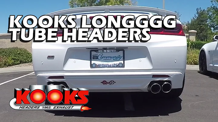 Kooks Long-tube Headers 2016-2018 Camaro SS