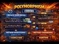 #polymorphism in Java Explained #method Overloading & #Overriding | Coding Example