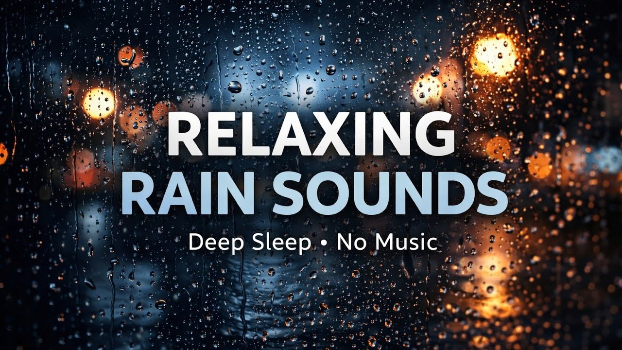 🌧Relaxing Rain Sounds🌧💦 