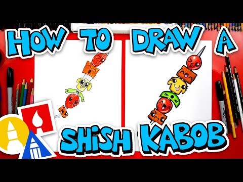 how-to-draw-a-funny-shish-kabob
