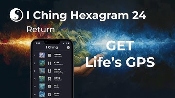 I Ching Hexagram 24 - Return #iching #tao #taoistwisdom