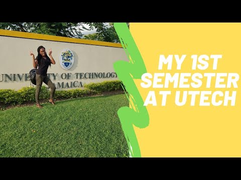 Year 1, Semester 1 @ University Of Technology, Jamaica (Life at Utech)