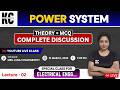 POWER SYSTEM | Technical Class | Complete Discussion | By Mrs. Luna Chakraborty | Lecture - 2