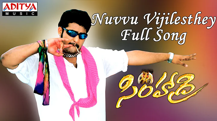 Nuvvu Vijilesthey Full Song || Simhadri Telugu Mov...