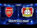 FC Arsenal Bayer 04 Leverkusen Champions League Achtelfinale LIVE WATCHALONG