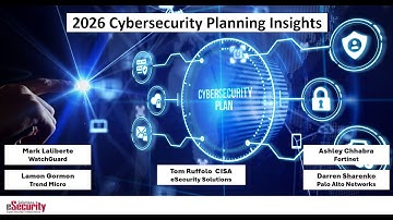 2026 Cybersecurity Planning Webinar - Full Version