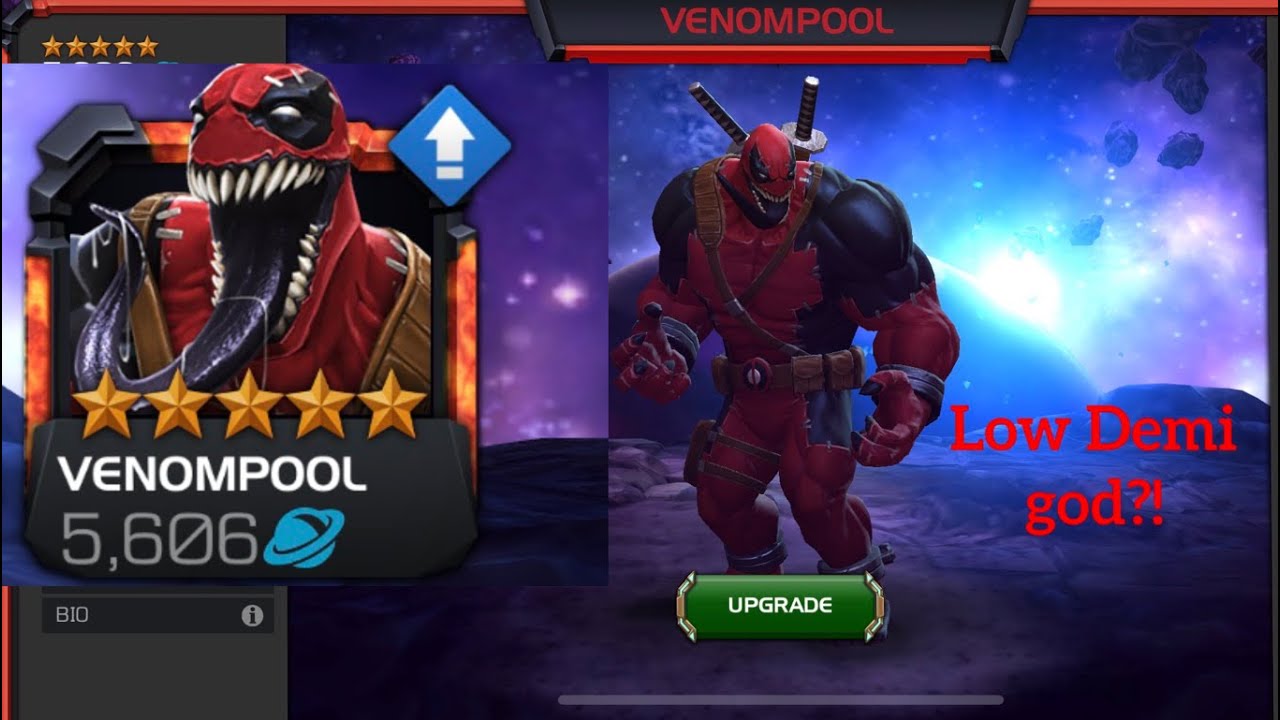 Mcoc best champ 2020 VENOMPOOL possible Demi God Mcoc best champ 2020 VENOMPOOL possible Demi God