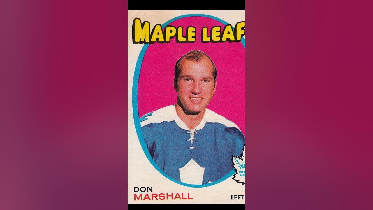 Don Marshall Toronto Maple Leafs 197172 OPeeChee 199 NHL Hockey Card