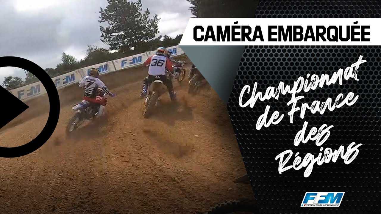 🎥 Caméra embarquée Championnat de France MX des Régions Cussac 2021