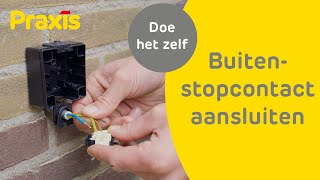 Buitenstopcontact aansluiten: zo pak je dat aan Praxis - YouTube