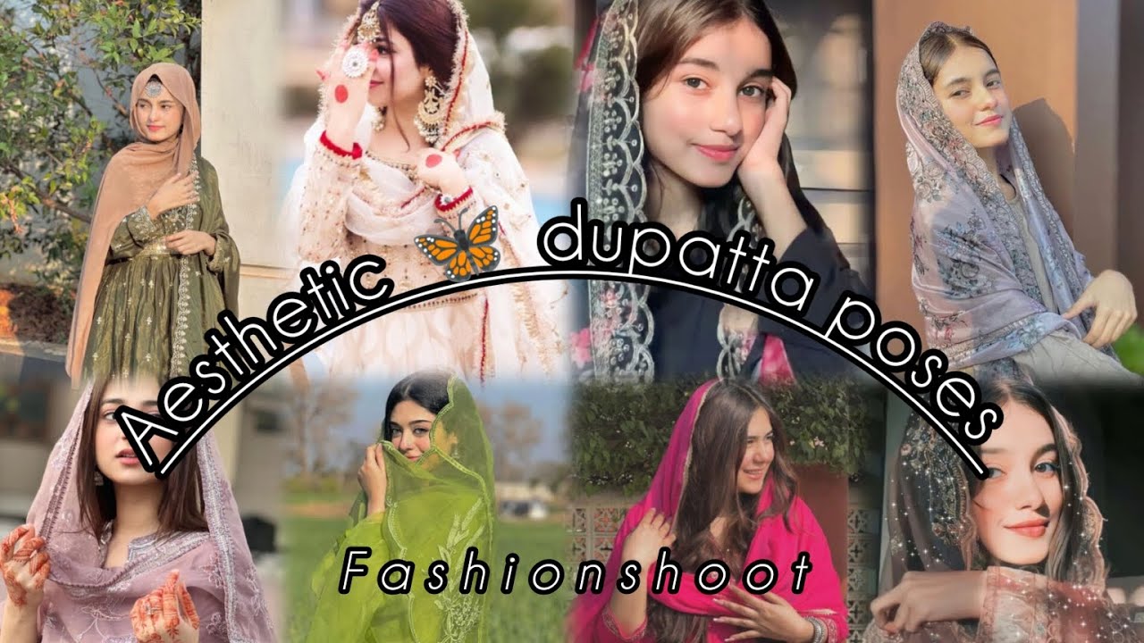 30+Aesthetic salwar suit photo pose idea for girls whatsapp DP 🦋|| suit lover