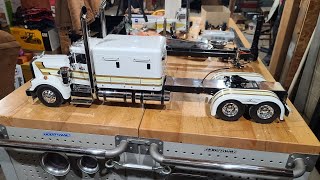 My 1/14 Grand Grand Hauler Tamiya Kenworth RC Semi Truck Walk Around and Close Ups