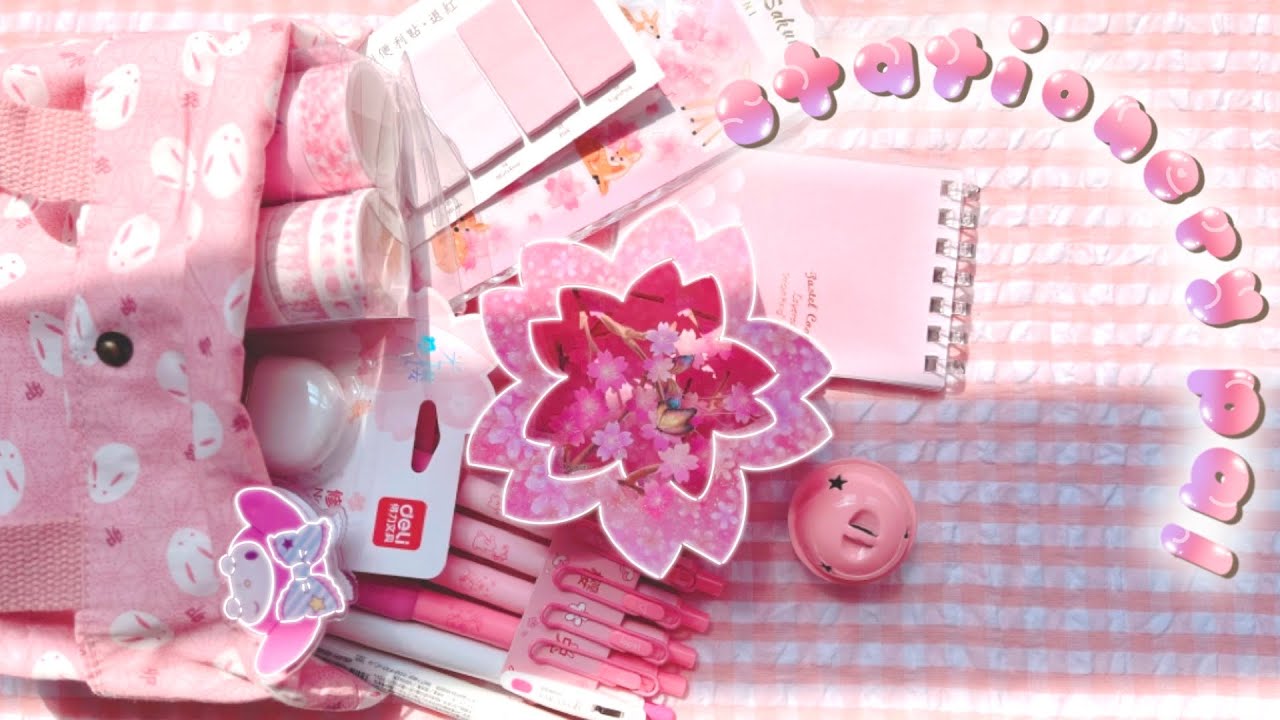 🌸Huge Stationery Pal Haul🌸 - Sakura set, Blue memory set, Pilot Juice pens + more!