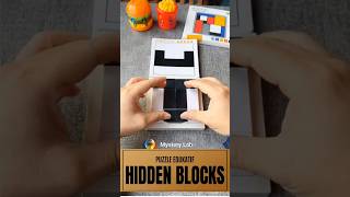 Trik Menyembunyikan Balok Hitam Puzzle Hidden Blocks