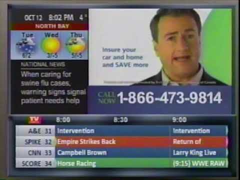 TV Guide (2008) - Channel Listings - YouTube