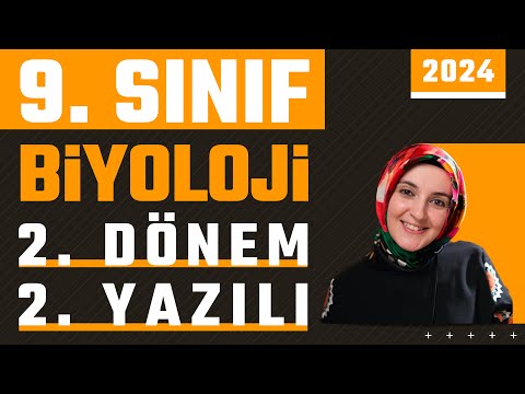 9.Sınıf Biyoloji 2.Dönem 2.Yazılı | 2024 #yazılı #biyoloji