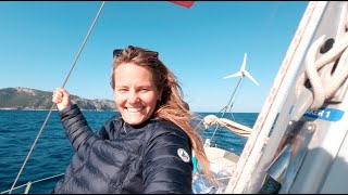  247  Norwegian Girl Sailing Across The Atlantic Ocean