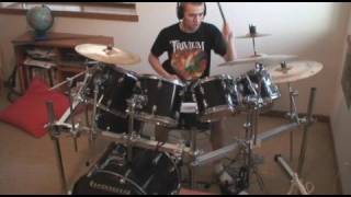 Trivium-Throes of Perdition drum cover